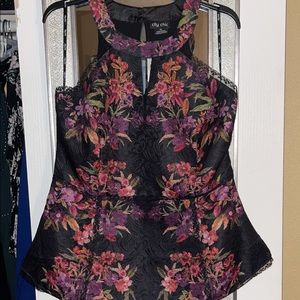 City Chic Peplum Top